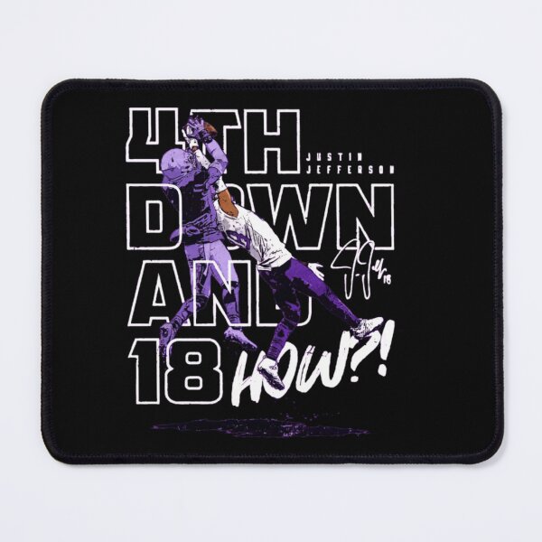 Item preview, Justin Jefferson 4th down and 18 designed and sold by jennyjeffried.