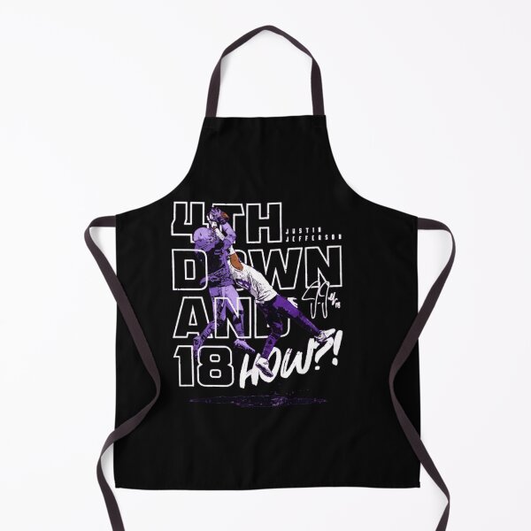 Item preview, Justin Jefferson 4th down and 18 designed and sold by jennyjeffried.