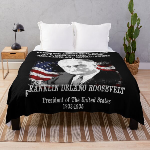 Item preview, President Franklin Delano Roosevelt FDR Immigration Quote Classic designed and sold by nealjaney.