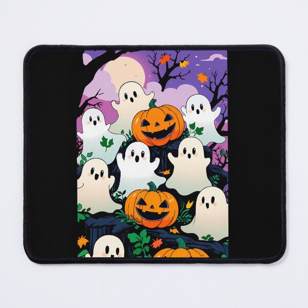 Item preview, Adorable Halloween Spirits And Pumpkins designed and sold by KatherineKoch.