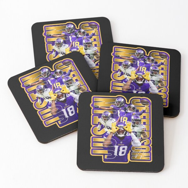 Item preview, Justin Jefferson  Football Star MVP designed and sold by jennyjeffried.