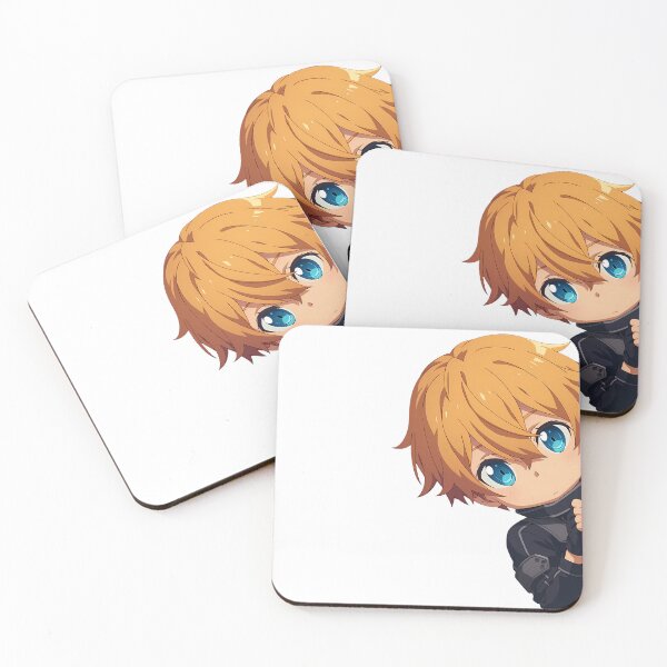 Artikelvorschau, Eugeo Sword Art Online Chibi Knight Peeker Anime entworfen und verkauft von HumbertoValveno.