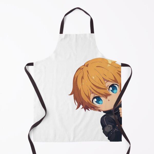 Artikelvorschau, Eugeo Sword Art Online Chibi Knight Peeker Anime entworfen und verkauft von HumbertoValveno.