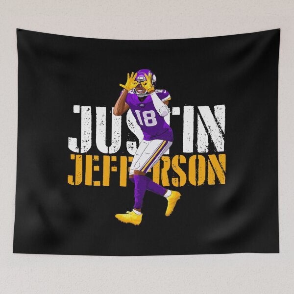 Item preview, JUSTIN JEFFERSON MVP designed and sold by jennyjeffried.