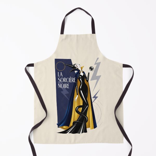 Item preview, After Erté - LA SORCIÈRE NOIRE (The Black Sorceress) designed and sold by elektronen.