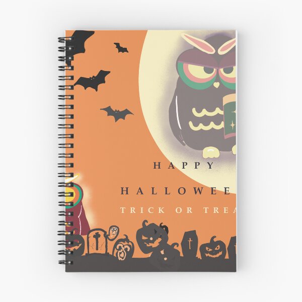 Item preview, Halloween Night= J-Boo& Tomo Owl Trick or Treat Design designed and sold by Boomiya.
