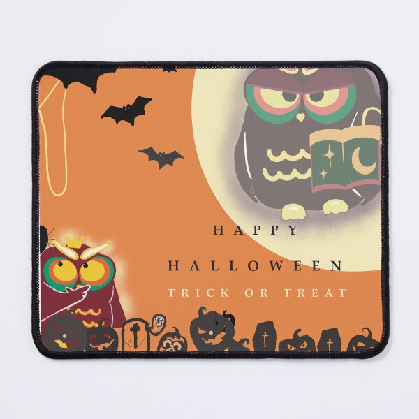 Item preview, Halloween Night= J-Boo& Tomo Owl Trick or Treat Design designed and sold by Boomiya.