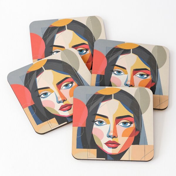 Item preview, Geometric Abstract Portrait designed and sold by StormVape.