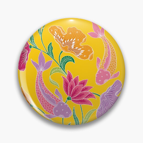 Item preview, Nyonya Lotus Batik Pattern  designed and sold by YoungLWorkshop.