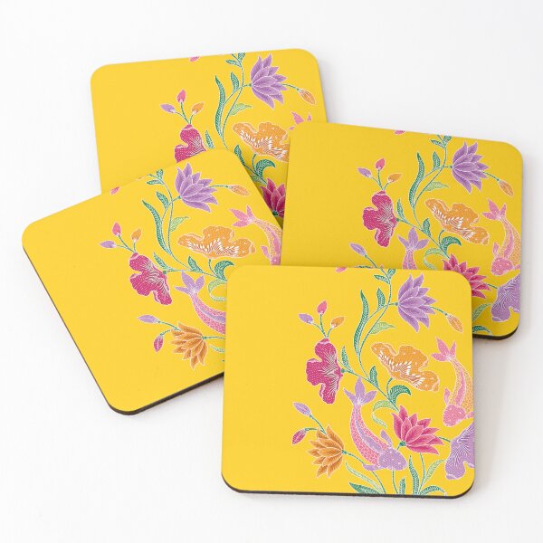 Item preview, Nyonya Lotus Batik Pattern  designed and sold by YoungLWorkshop.