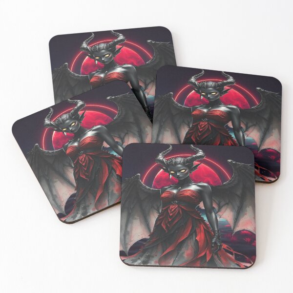 Item preview, Demon of the Blood Moon designed and sold by GoddessEye.