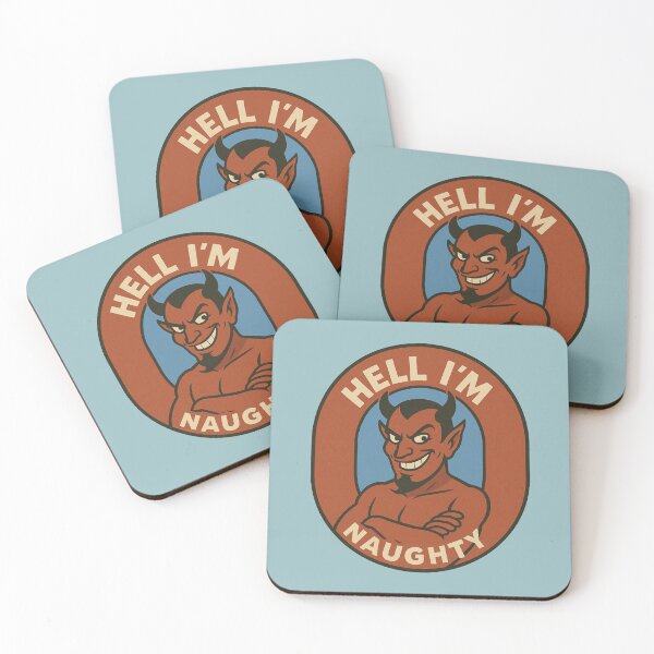 Item preview, Hell I’m Naughty – Cheeky Devil designed and sold by hangmeart.