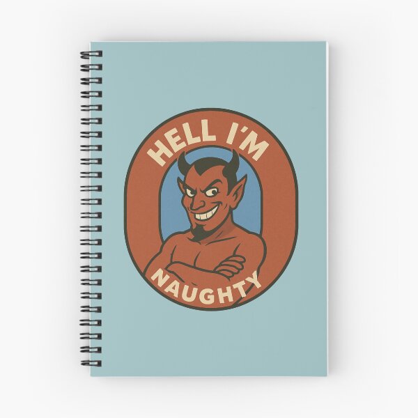 Item preview, Hell I’m Naughty – Cheeky Devil designed and sold by hangmeart.