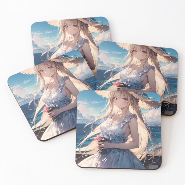 Item preview, Mahiru Shiina Summer Hat Angel Next Door Anime designed and sold by ManuelOpito.
