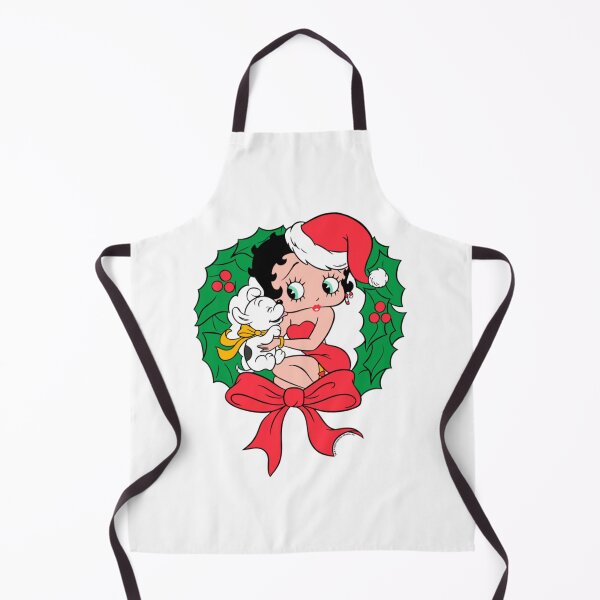 Item preview, Betty Boop Santa Outfit Seated Wreath Betty Boop designed and sold by UngerassaCo.