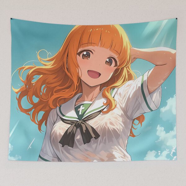 Item preview, Saori Takebe Girls und Panzer Anime Beach Sailor Joy designed and sold by ManuelOpito.