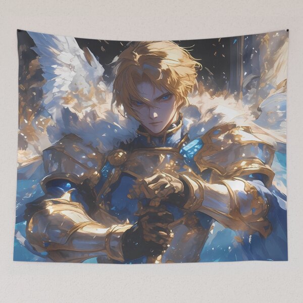 Item preview, Sword Art Online Eugeo Honorbound Angelic Golden Armor Knight SAO Anime designed and sold by ManuelOpito.