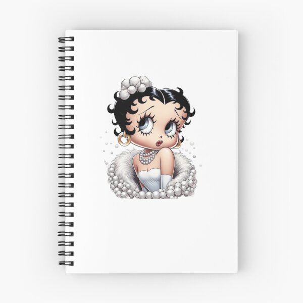 Item preview, Elegance Betty Boop in White Fur and Pearls designed and sold by UngerassaCo.