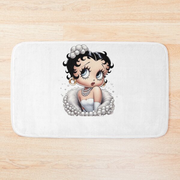 Item preview, Elegance Betty Boop in White Fur and Pearls designed and sold by UngerassaCo.