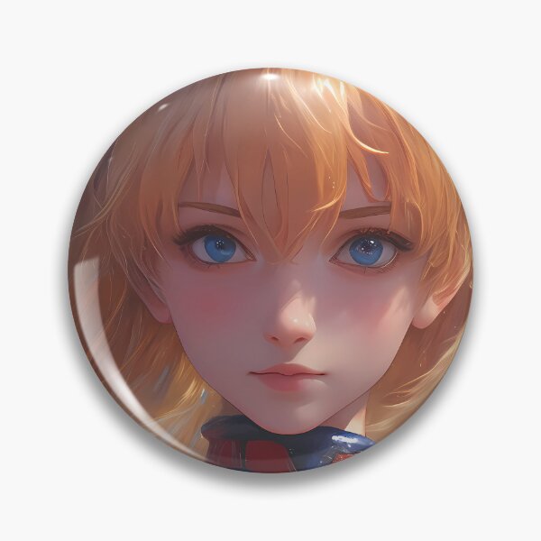 Item preview, Neon Asuka Langley Soryu Fierce Red Pilot NGE Anime designed and sold by ManuelOpito.