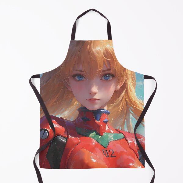 Item preview, Neon Asuka Langley Soryu Fierce Red Pilot NGE Anime designed and sold by ManuelOpito.