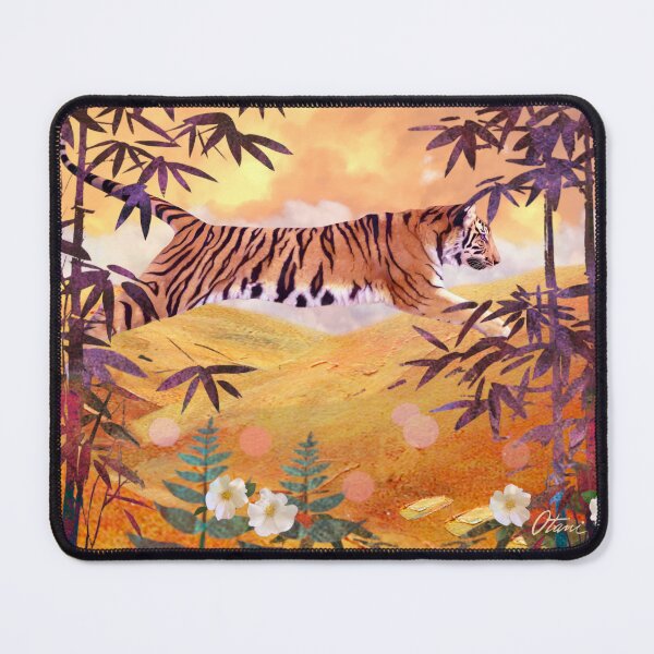 Item preview, Leaping tiger designed and sold by Adela-Otani-Art.