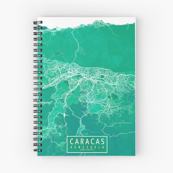 Item preview, Caracas City Map Venezuela - Watercolor designed and sold by deMAP.