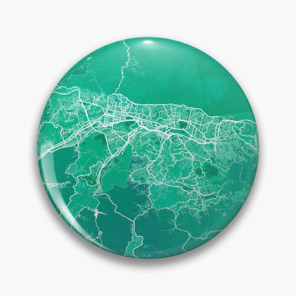 Item preview, Caracas City Map Venezuela - Watercolor designed and sold by deMAP.