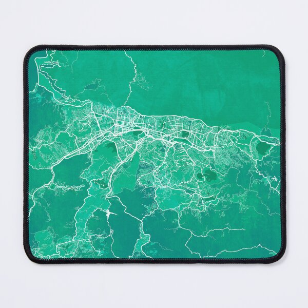 Item preview, Caracas City Map Venezuela - Watercolor designed and sold by deMAP.