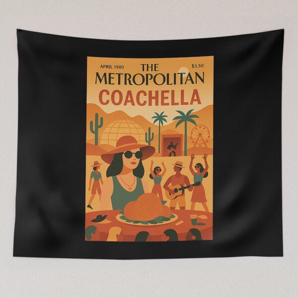 Item preview, The Metropolitan - Coachella 1980 designed and sold by PamelaMWallace.