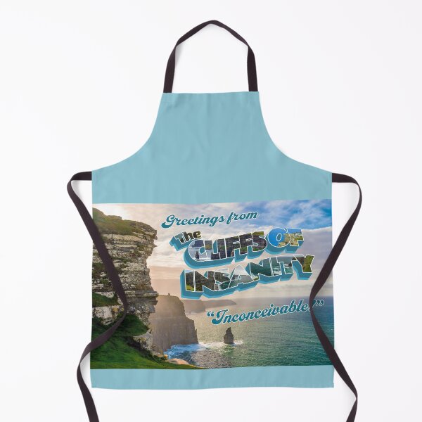 Item preview, Greetings from the Cliffs of Insanity Postcard designed and sold by travelwitheric.