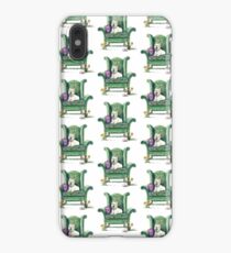 Westie on Topiary Wingback iPhone XS Max Case