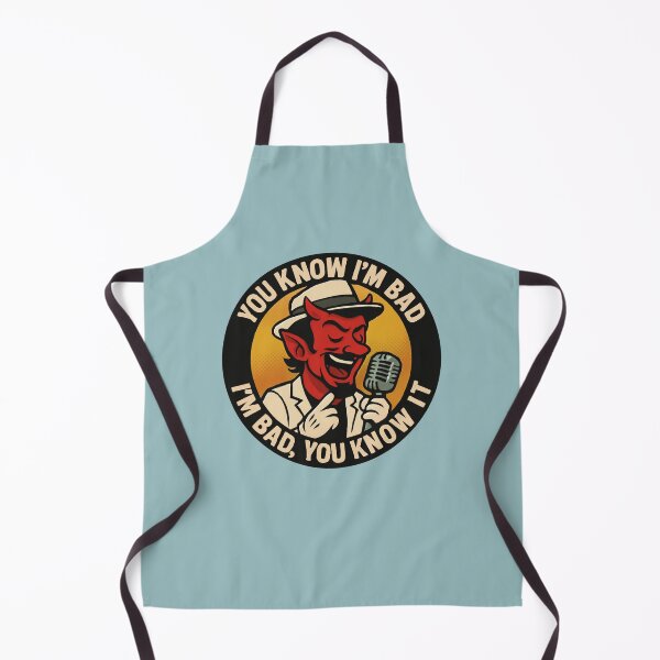 Item preview, You Know I’m Bad – Retro Devil Singer Cartoon designed and sold by hangmeart.
