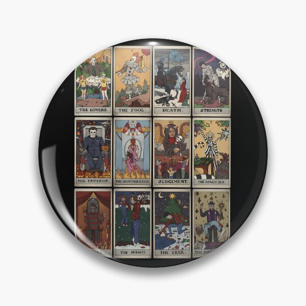 Artikelvorschau, Horror-Tarot-Deck entworfen und verkauft von DemetriusBau.