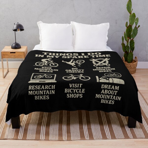 Item preview, Things I Do In My Spare Time Mountain Bike Life designed and sold by flagylART.