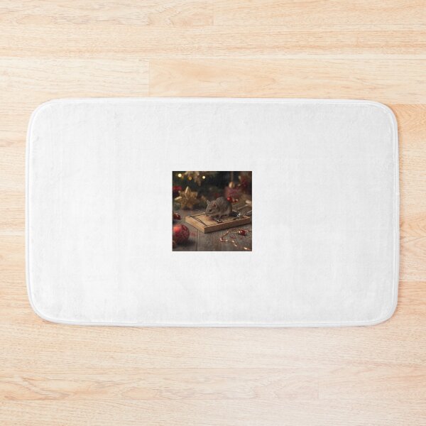 Item preview, A mouse getting trapped at Christmas Eve  designed and sold by TinyPlumDesigns.