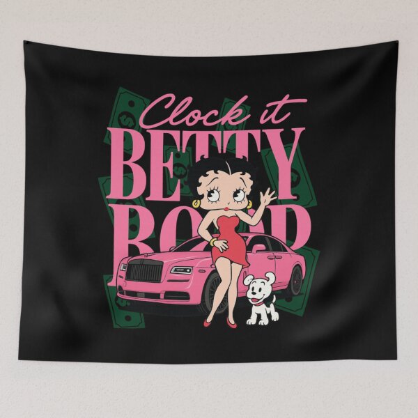 Item preview, Betty Boop Clock It designed and sold by UngerassaCo.