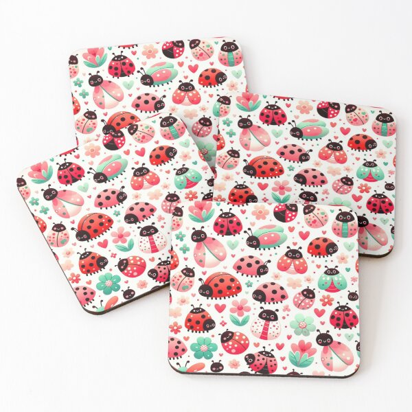 Item preview, Cheerful Ladybugs and Blooms Delight designed and sold by purplesensation.