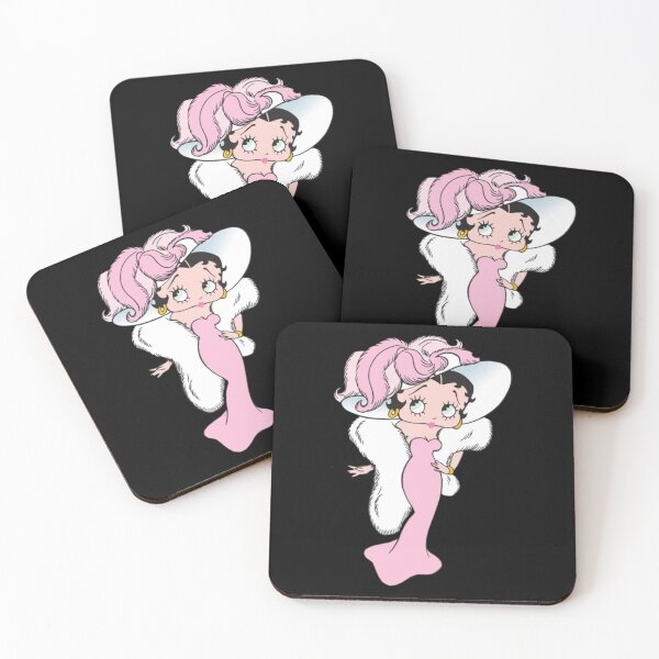 Item preview, Betty Boop in a Pink Dress designed and sold by UngerassaCo.