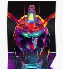 Póster Neon Mecha