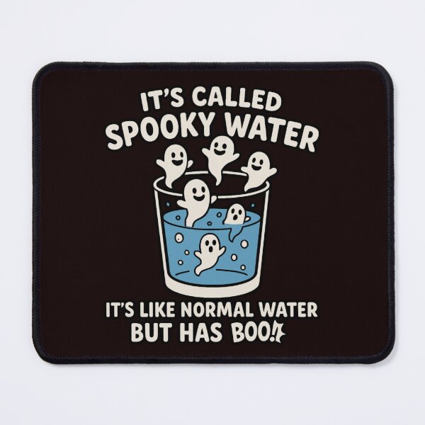 Item preview, Add a touch of humor to your style with our "Spooky Water – It’s Like Normal Water But Has Boos" graphic! designed and sold by FrameFlow.