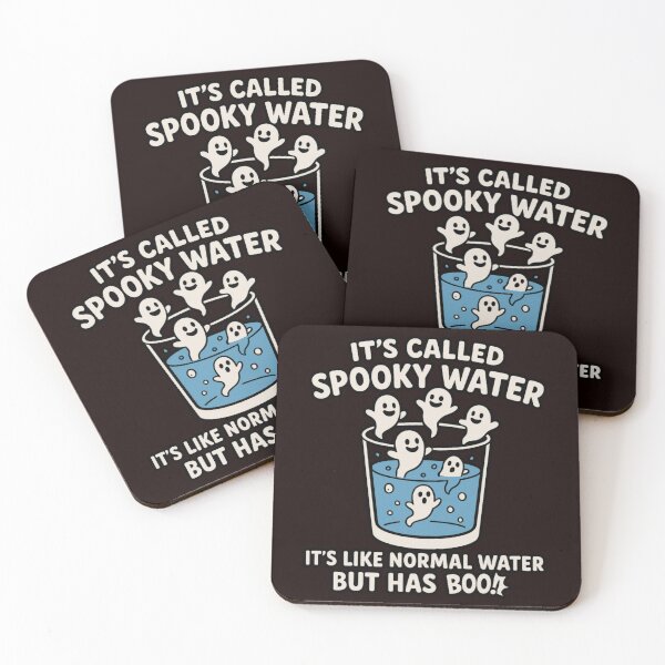 Item preview, Add a touch of humor to your style with our "Spooky Water – It’s Like Normal Water But Has Boos" graphic! designed and sold by FrameFlow.