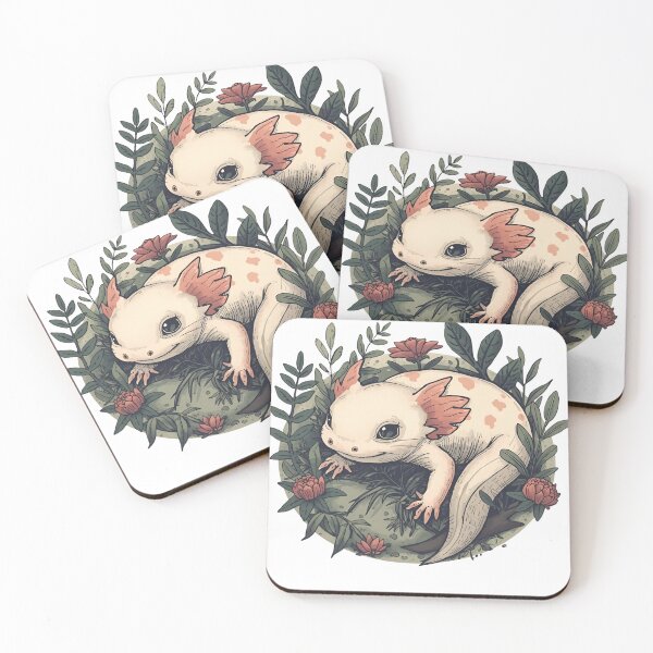 Item preview, Axolotl resting underwater designed and sold by Silviotas.