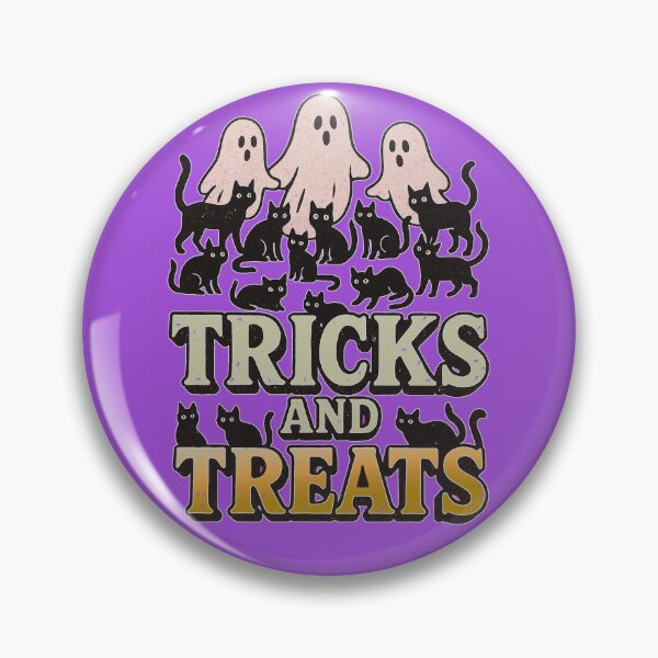 Item preview, Halloween Cats Tricks and Treats Cute Ghosts designed and sold by AuroraXGreen.