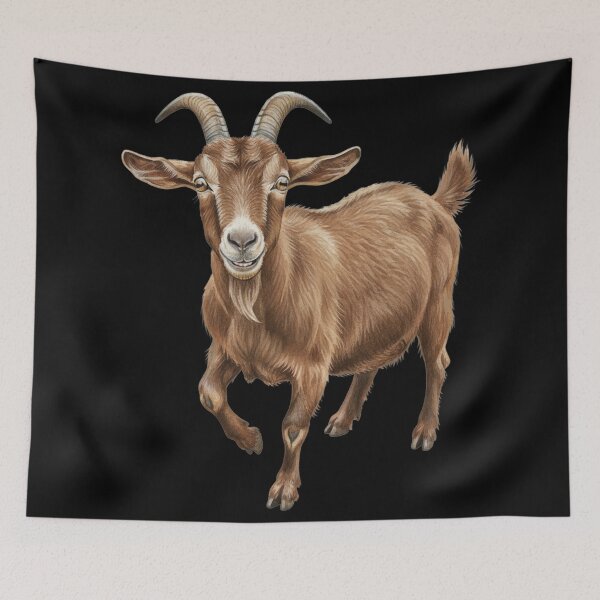 Item preview, Brown Goat designed and sold by 4rtistcDrift.