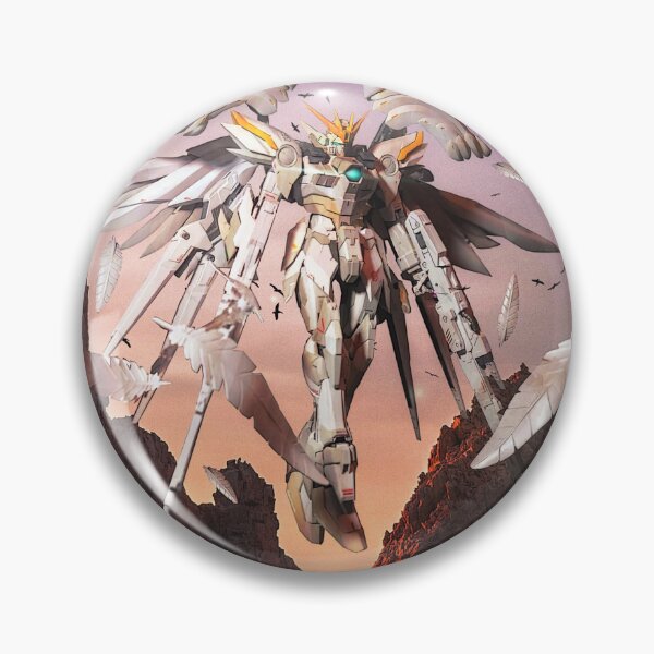 Item preview, Wing Gundam HD full colour ink art designed and sold by sabartgunpla.