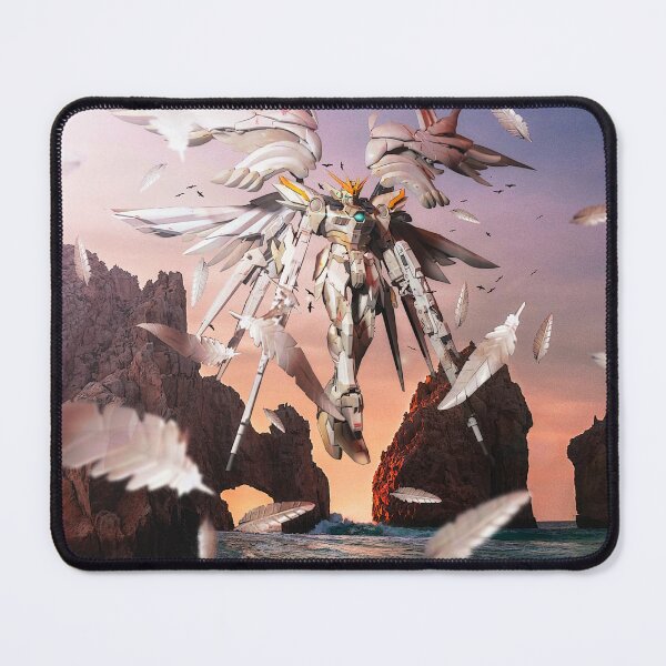 Item preview, Wing Gundam HD full colour ink art designed and sold by sabartgunpla.