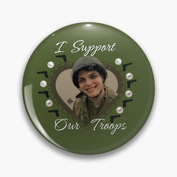 Item preview, I Support Our Troops MCR Gerard Way designed and sold by EarthlyAngelBby.