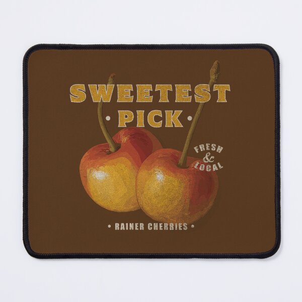 Item preview, Sweetest Pick Faded Vintage Cherry Design Brown designed and sold by reka-designs.