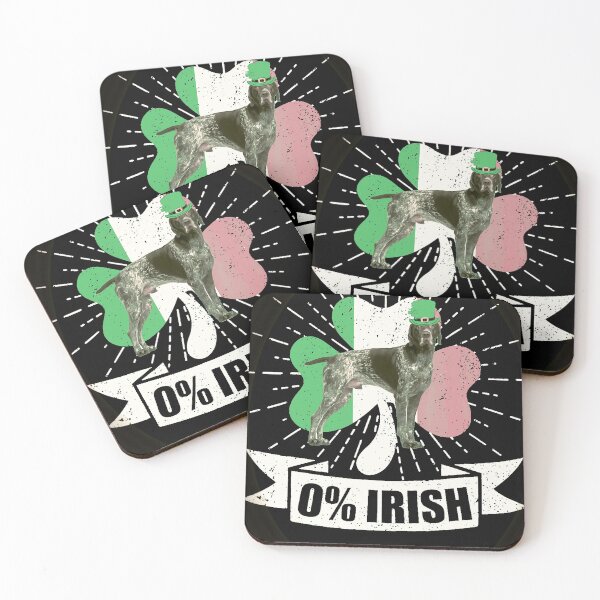 Item preview, 0 Irish Flag German Shorthaired Pointer Dog St Patricks Day designed and sold by hoanguyens4.